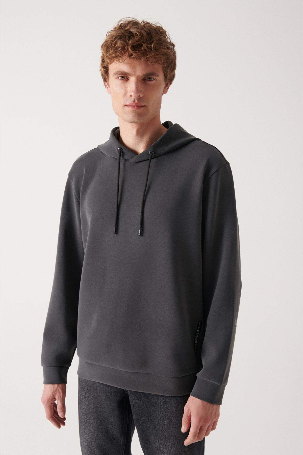 mens-anthracite-hooded-collar-soft-touch-sweatshirt-a22y1270