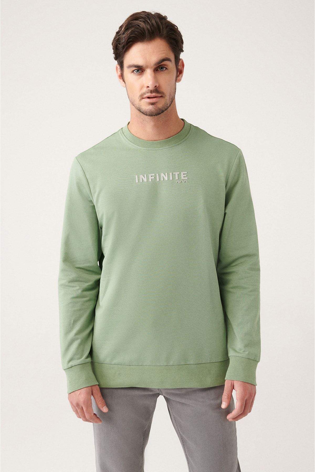 aqua-green-crew-neck-printed-cotton-regular-fit-sweatshirt
